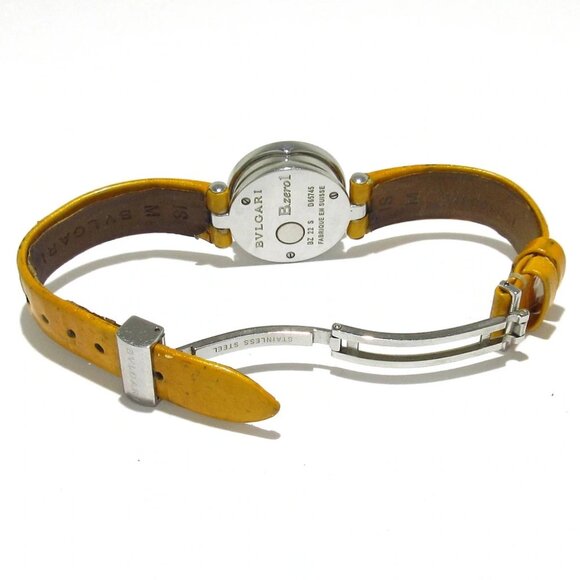 Auth BVLGARI B-zero1 BZ22S D***** Gold Women's Wrist Watch - Picture 5 of 8